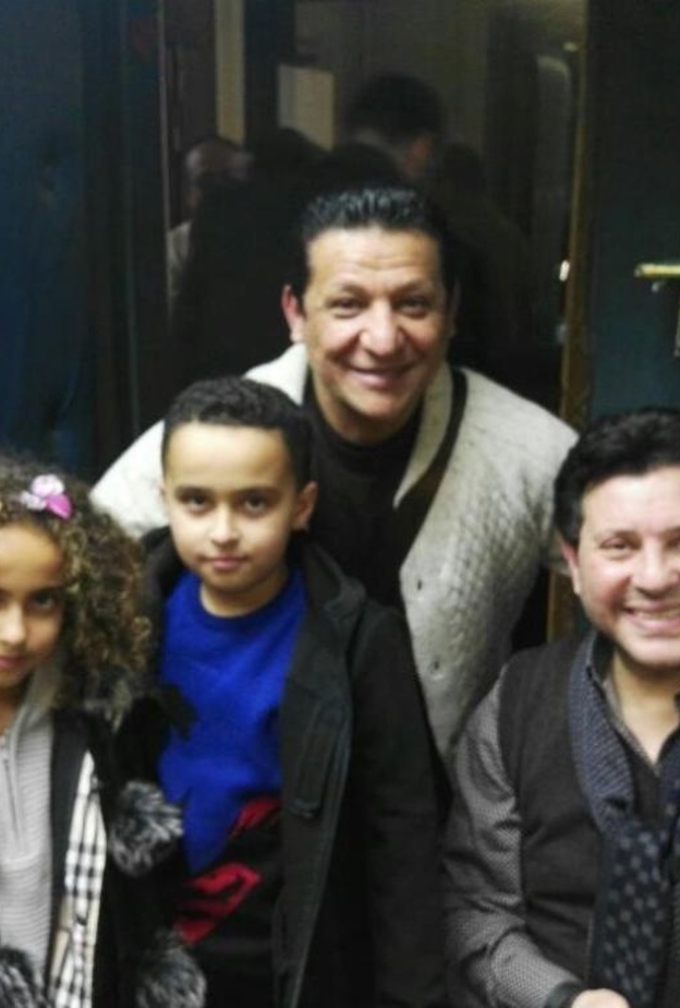 هاني شاكر واحفاده