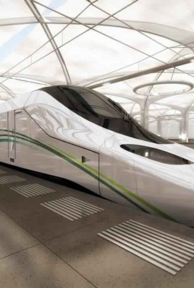 قطار الحرمين الذي يخدم حجاج بيت الله 