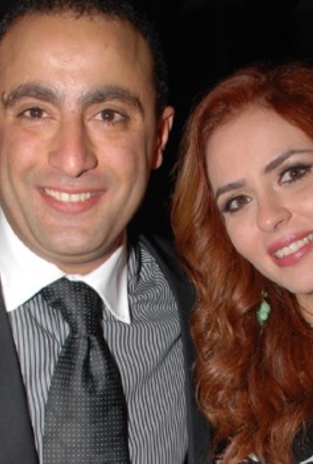 احمد السقا وزوجته