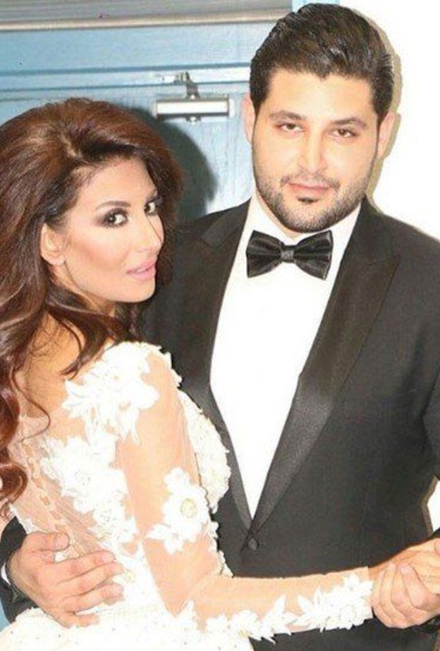 رويدا عطية وخطيبها