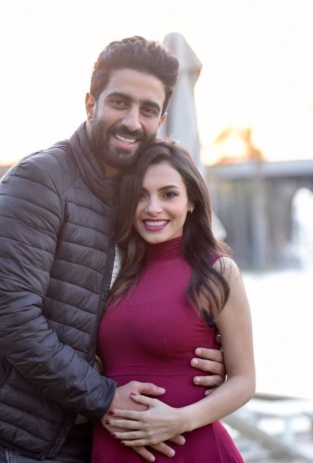 كارمن سليمان وزوجها