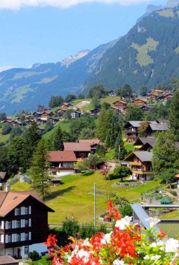 غرينديلولد السويسرية احدى اماكن الاقامة