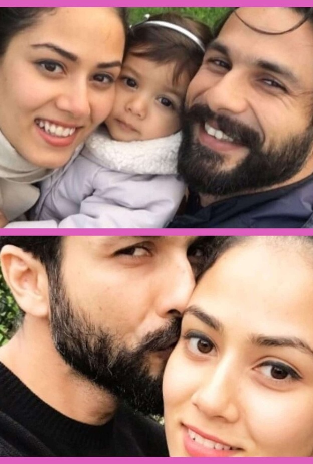 ميرا راجبوت زوجة شاهيد كابور تبعد الباباراتزي عن طفلتها ميشا