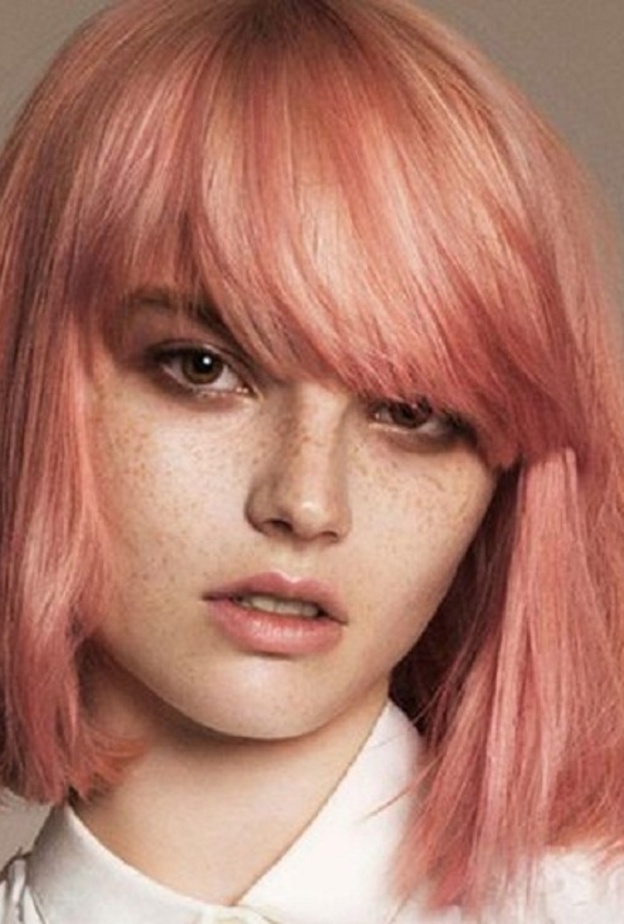 صبغة باللون الوردي