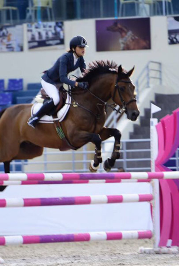 آمنة بني هاشم: "سأتدرب وأتدرب لأصل إلى الأولمبياد"