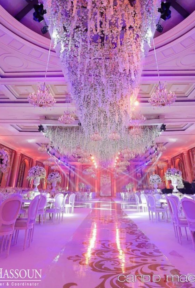 صور ديكورات اعراس فخمة من تنظيم ايلي برشان