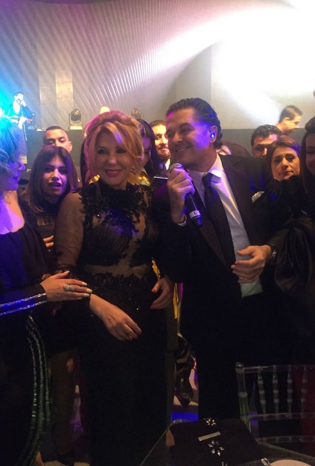 نادية الجندي وراغب علامة