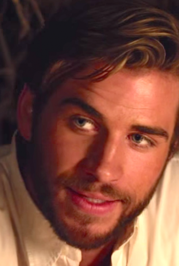 مع جينيفر لورانس في The Hunger Games