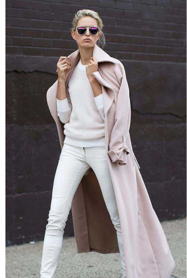 للمشاوير الصباحية عليك بالمعاطف الطويلة