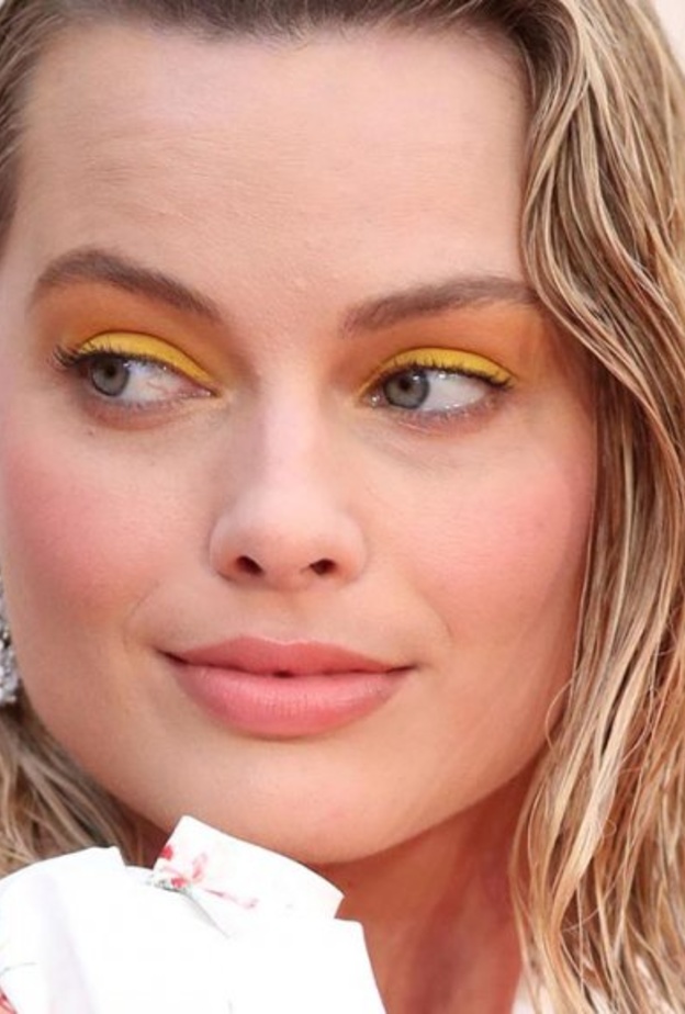 مكياج 2018 بالوان الاصفر باسلوب مارغوت روبي‎ Margot Robbie