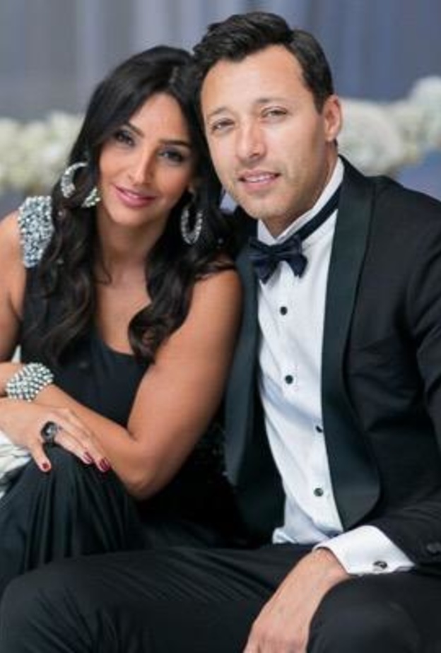 احمد فهمي وزوجته