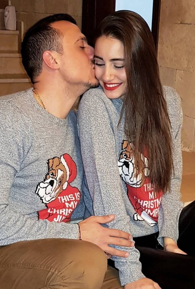 إيميه صياح وزوجها