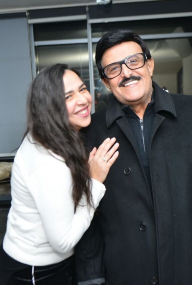 ايمي سمير غانم ووالدها