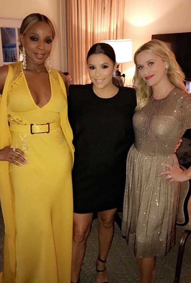 إطلالات حفل Producers Guild Awards.. وايفا لونغوريا تخطف الانظار