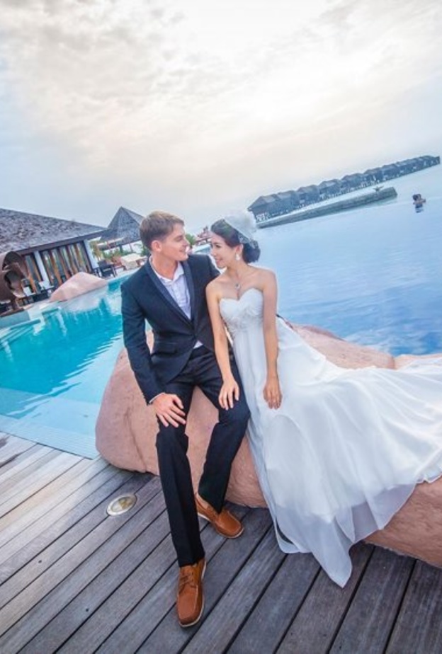 كونستانس هالافيلي جزر المالديف لشهر العسل - غرفة النوم و اروع الاطلالات على الشاطئ