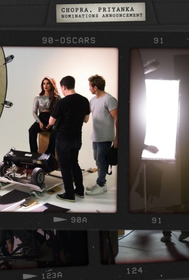 بريانكا تشوبرا تشارك في الإعلان عن ترشيحات الأوسكار