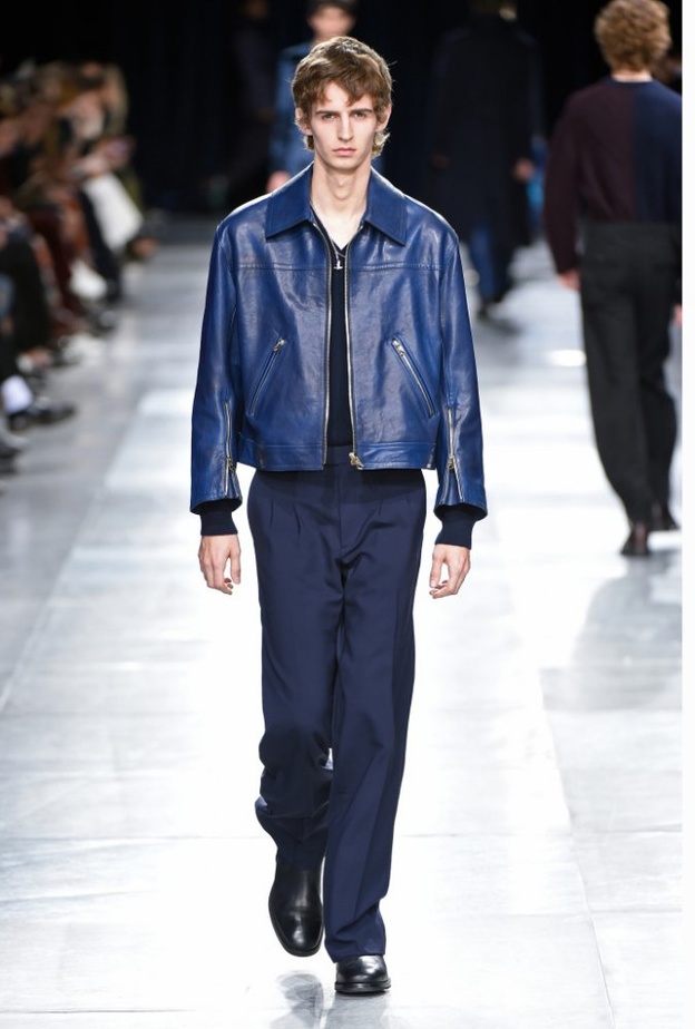 جاكيت من أقمشة الجلد الفاخر بتوقيع Paul Smith