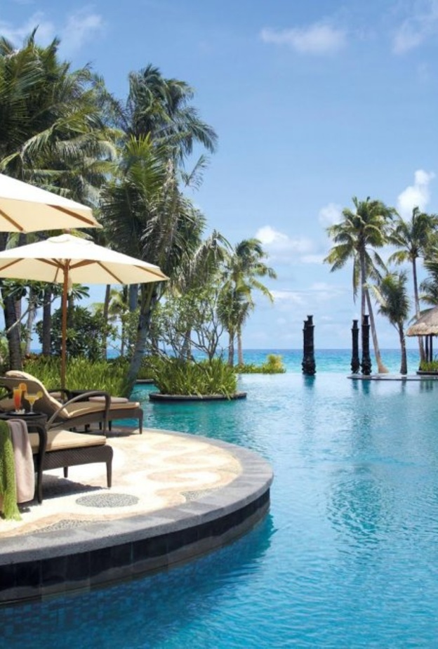 منتع وسبا Shangri-La’s Boracay – إقامة الحفلات على الشاطئ Shangri-La’s Boracay Resort & Spa - Beach View