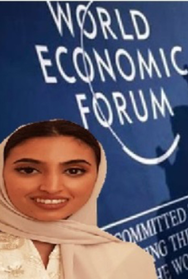 إيمان عبدالشكور ضمن 50 قيادة شابة تشارك بمنتدى دافوس 