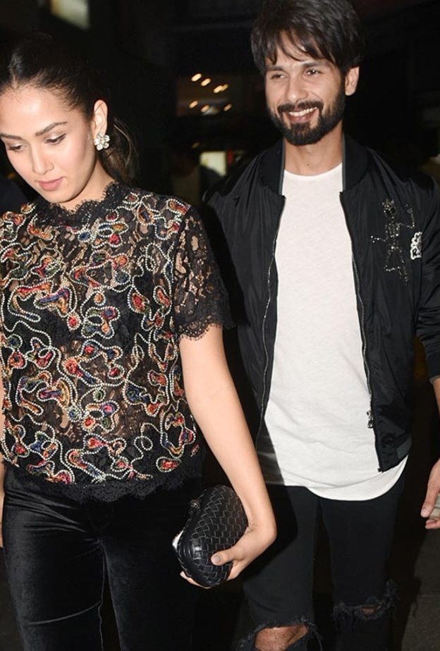 شاهيد كابور أثنى على زوجته ميرا راجبوت ووالدته نيلما عظيم