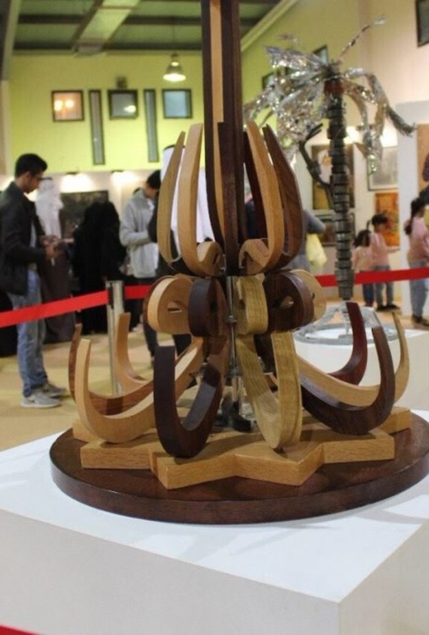 اختيار نحات سعودي لمعرض الصناع الأمريكي