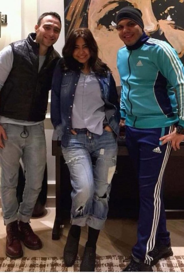 حسام حبيب مع شيرين عبد الوهاب