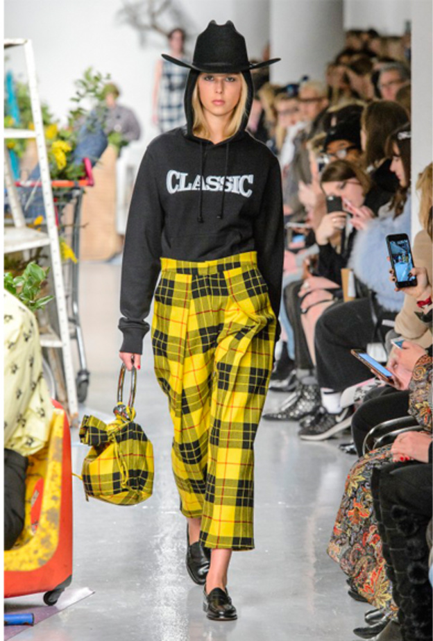 بناطيل كاروهات موضة شتاء 2018