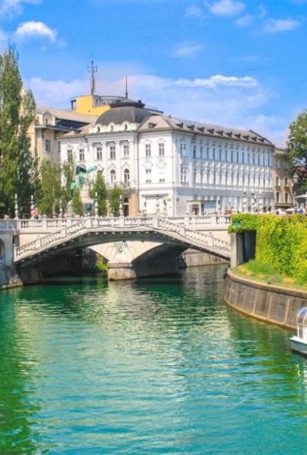 سحر النهر في ليوبليانا