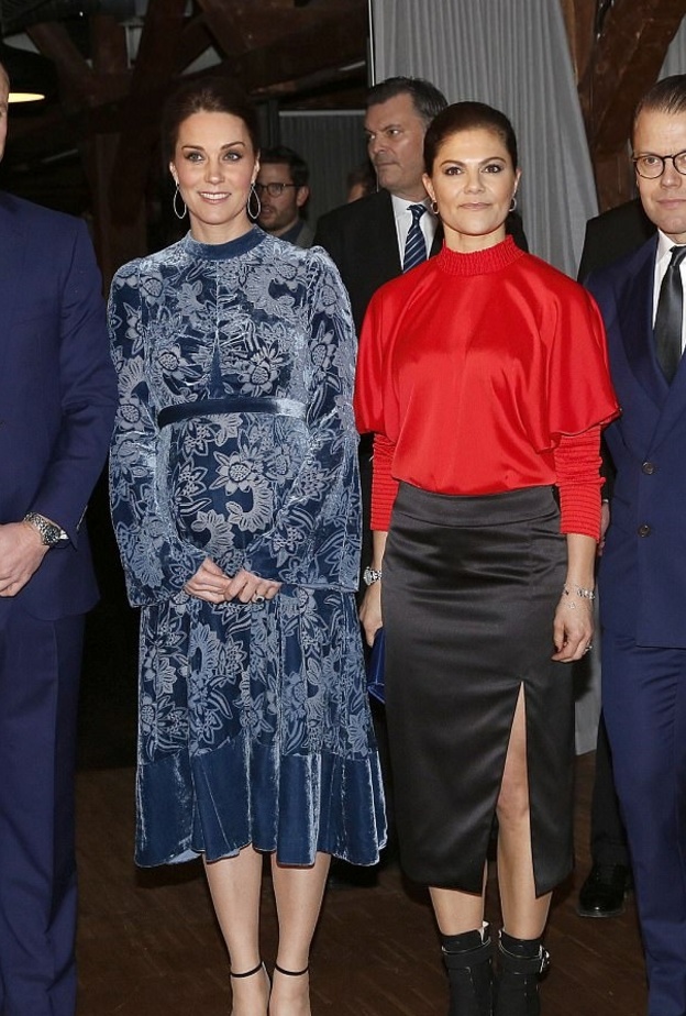 كيت ميدلتون تظهر في إطلالة أنيقة أخرى في السويد