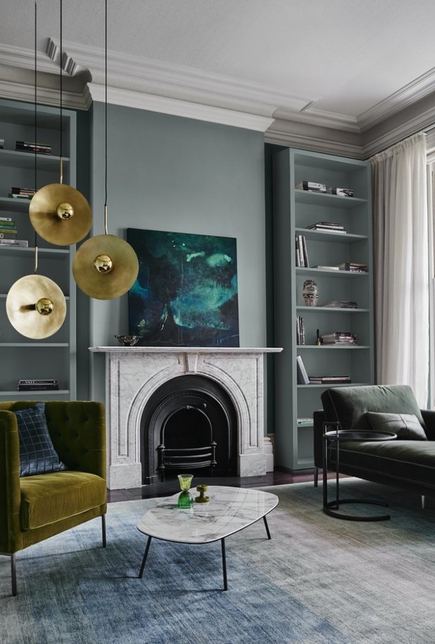 منزل عصري بألوان الباستيل لعام 2018