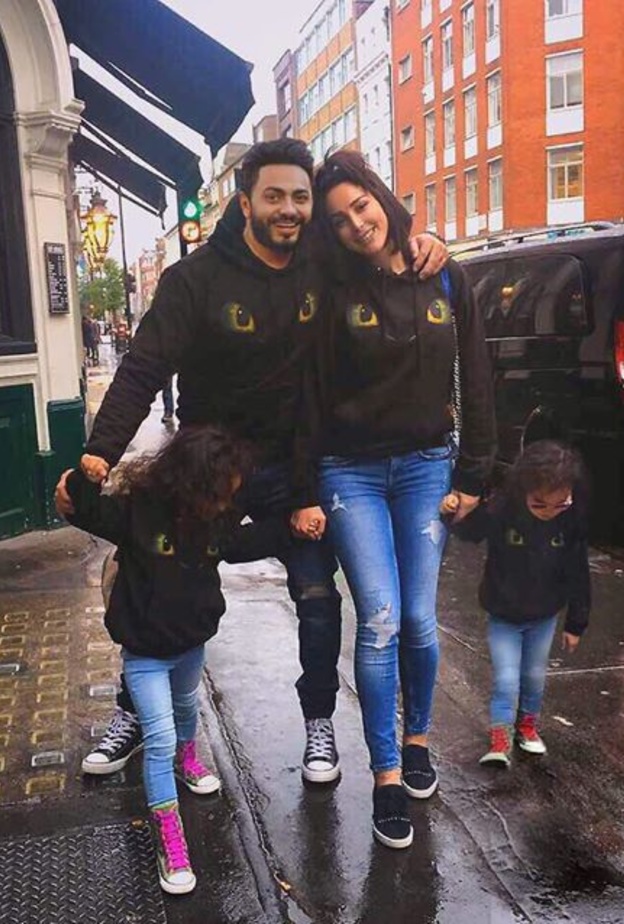 أسرة تامر حسني