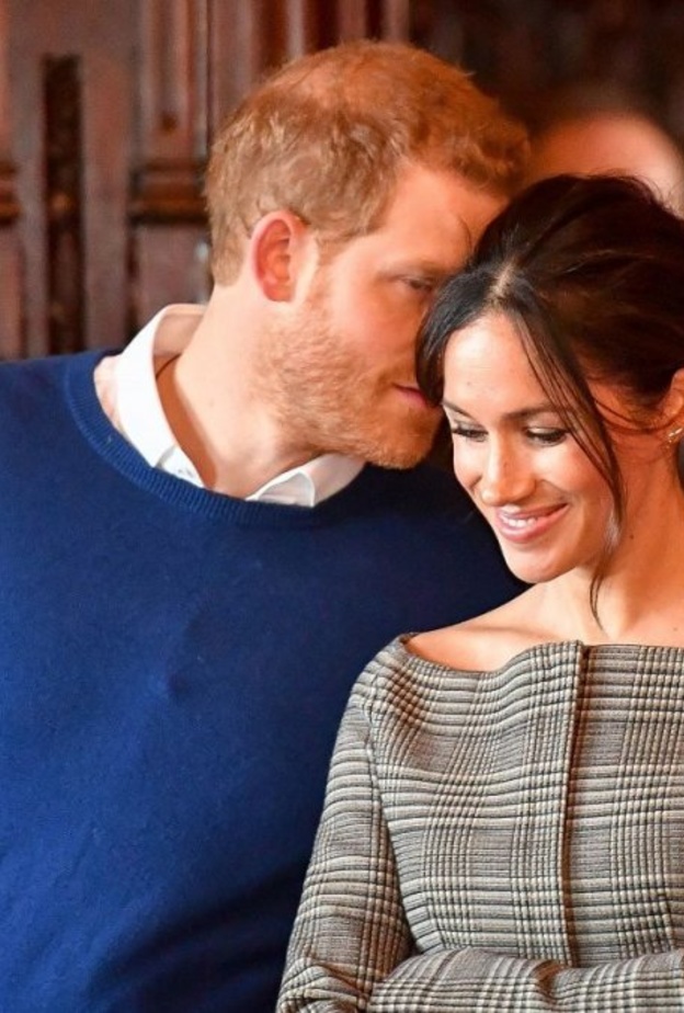 الأمير هاري وميغان ماركل في الزفاف الملكي