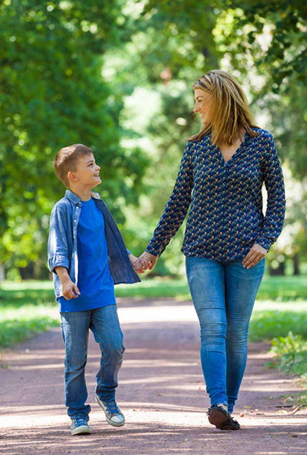 فوائد المشي للاطفال