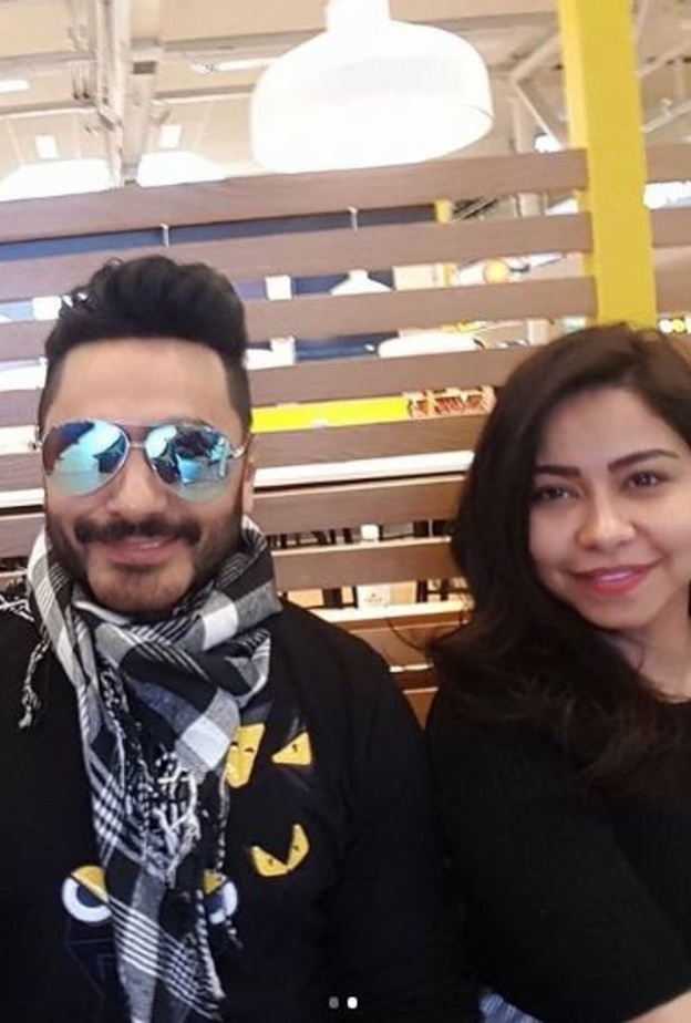 شيرين عبد الوهاب وتامر حسني في السويد