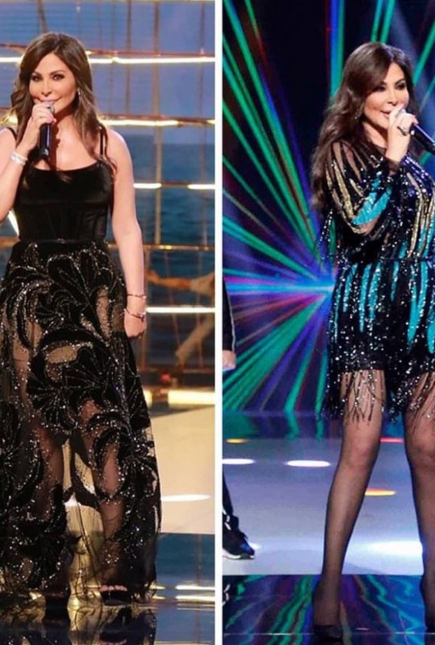 اطلالتان ساحرتان للنجمة اليسا في برنامج Project Runway