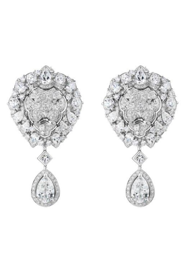 أقراط الماس شانيل 