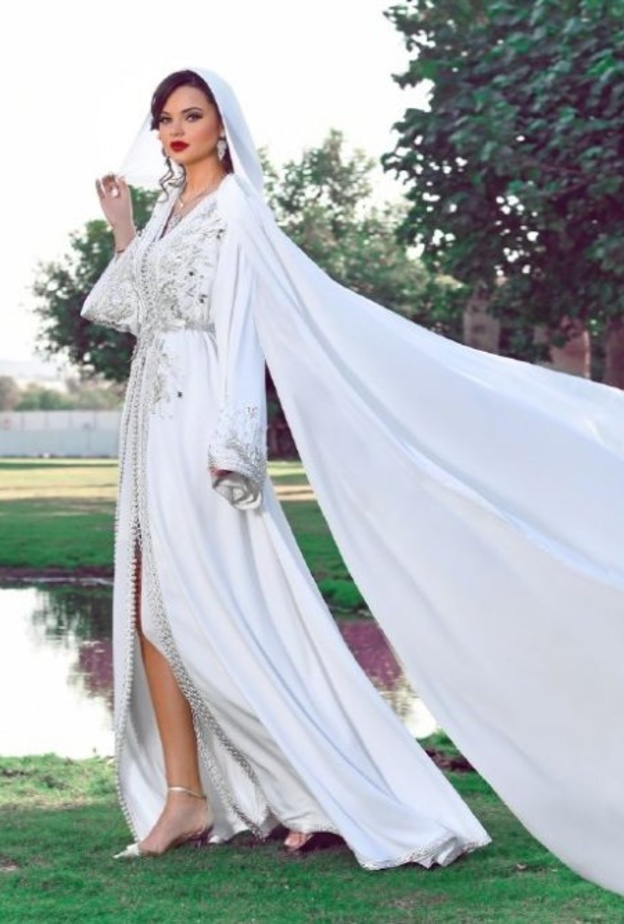 قفطان عروس مميز للمصممة سلمى بنعمر