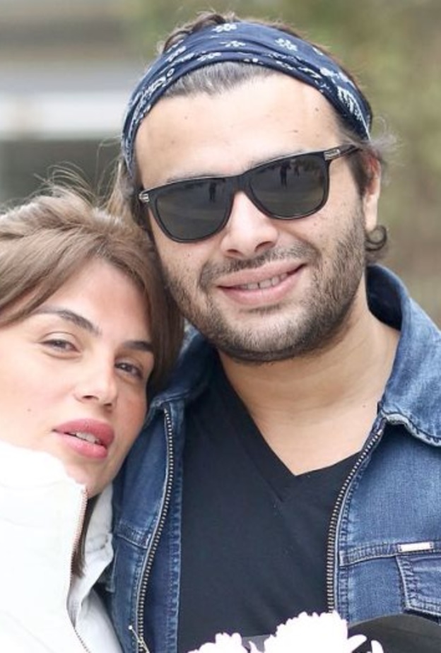 رامي صبري وزوجته