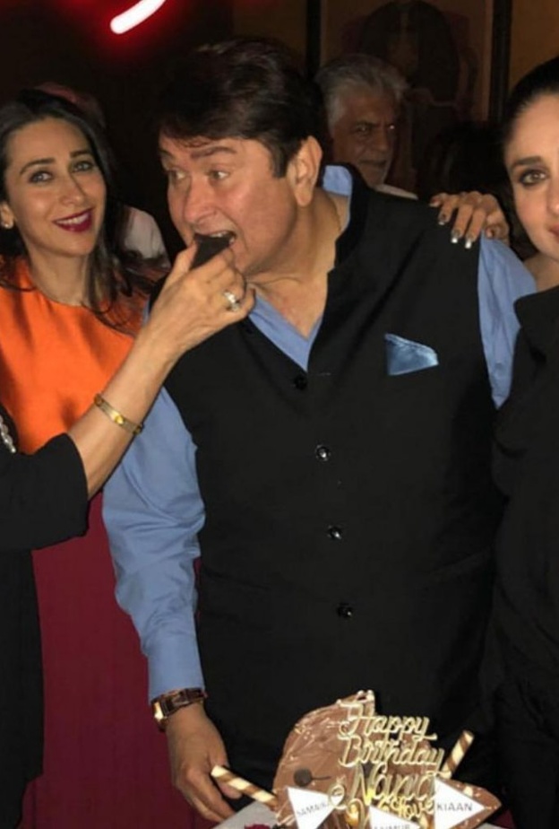 كارينا وكاريشما كابور نظما عيد ميلاد مميز لوالدهما