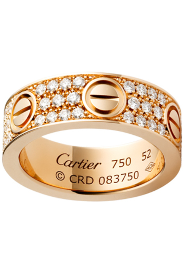 خاتم زواج من كارتير.