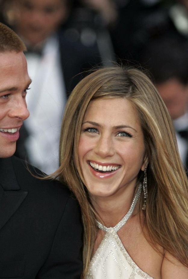 جينيفر أنيستون وبراد بيت