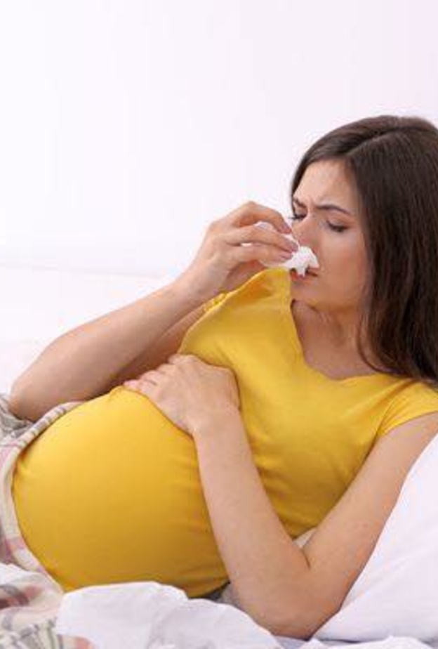 علاج انسداد الانف عند الحامل 