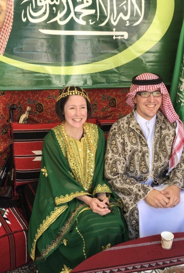 جانب من المعروضات في الفعاليات الثقافية السعودية