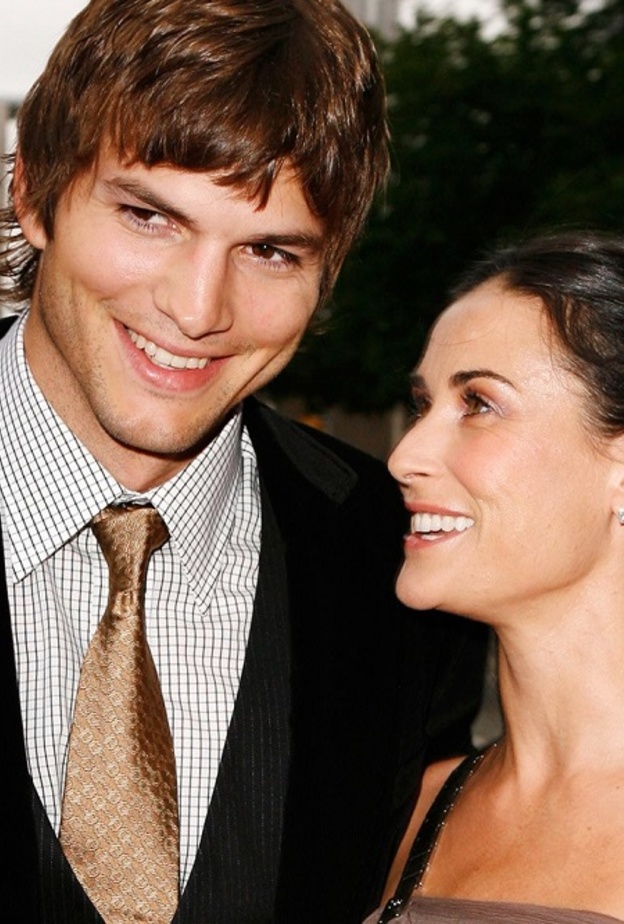 أشتون كوتشر وديمي مور