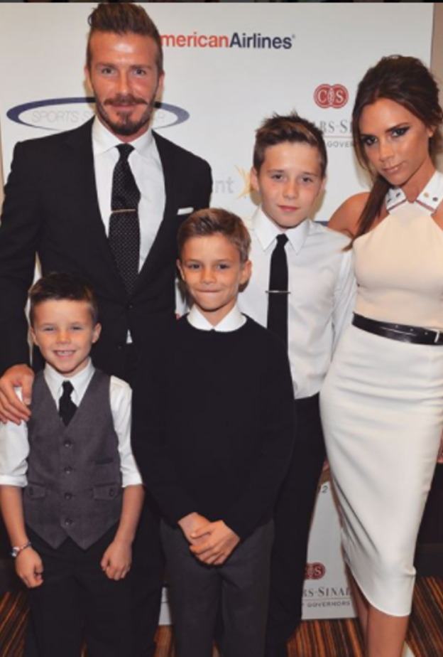 إطلالات الثنائي بيكهام على السجادة الحمراء