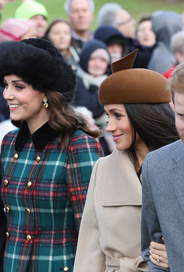 الرباعي الملكي الأمير وليام و كيت ميدلتون الأمير هاري وميغان ماركل