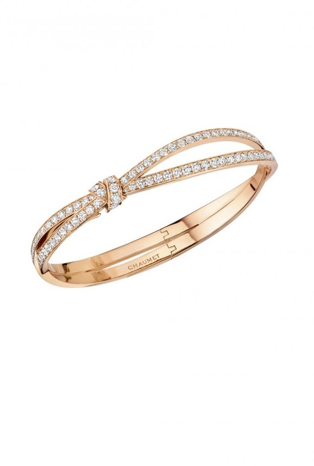 أسوارة فان كليف آند أربلز من الذهب الوردي والماس