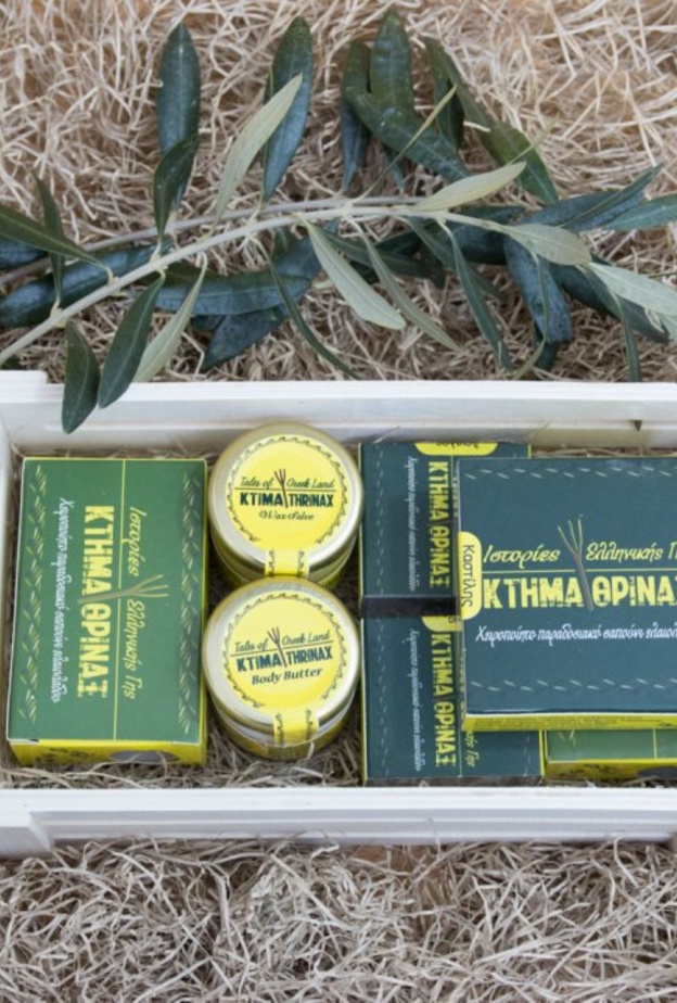 منتجات من زيت الزيتون اليوناني