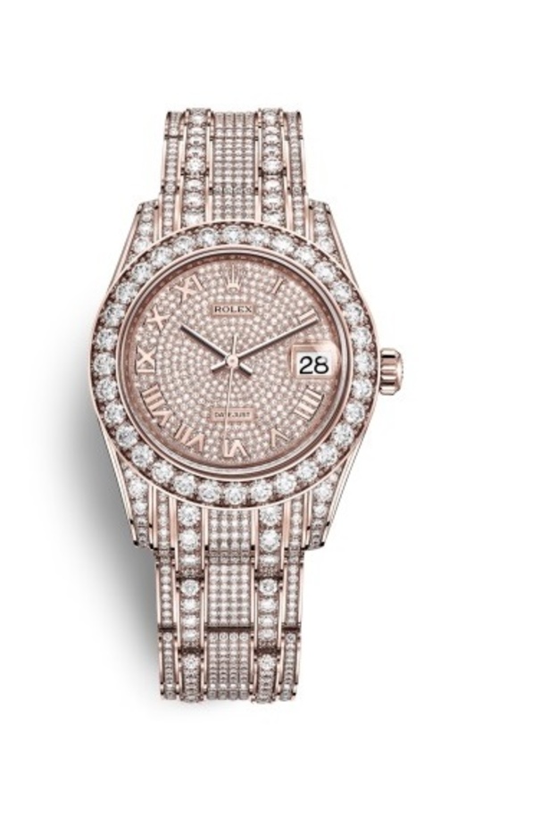 ساعة رولكس ليدي ديت جست 28 من الذهب الأصفر