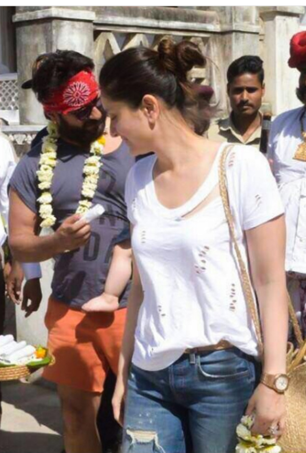 صور من رحلة كارينا كابور إلى ولاية راجستان الهندية